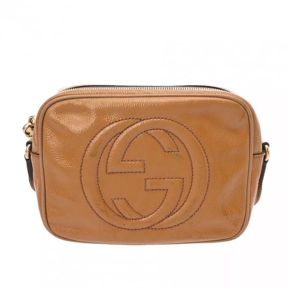 GUCCI Brown / Pink 308364 shoulder bag - Picture 1 of 12